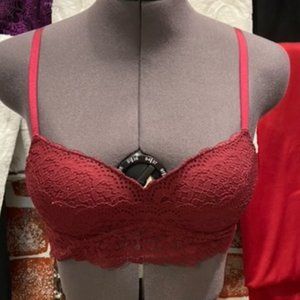 Red Lace Bra